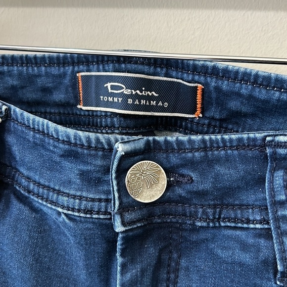 Tommy Bahama Jean Womens Afton Denim Skinny Stretch Mid Rise Pant Sz 6 - Picture 5 of 14